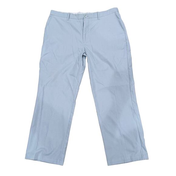 Callaway Performance Pants Chino Khaki Flat‎ Front Pockets Gray Mens Size 38X30 - Picture 1 of 9